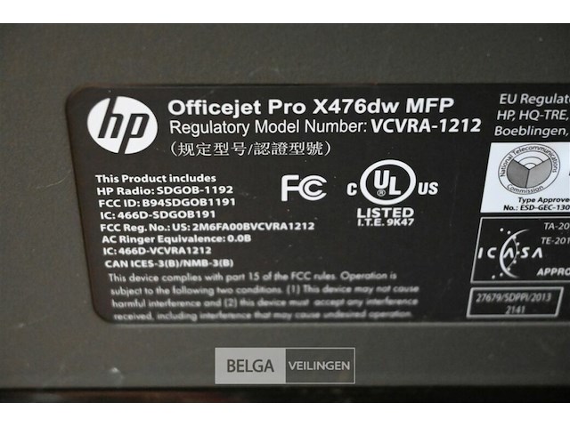 Multifunctionele kleurenprinter hp - afbeelding 5 van  5