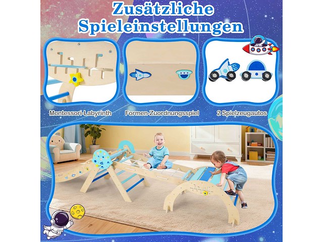 Multifunctionele klimset voor kinderen - afbeelding 2 van  5