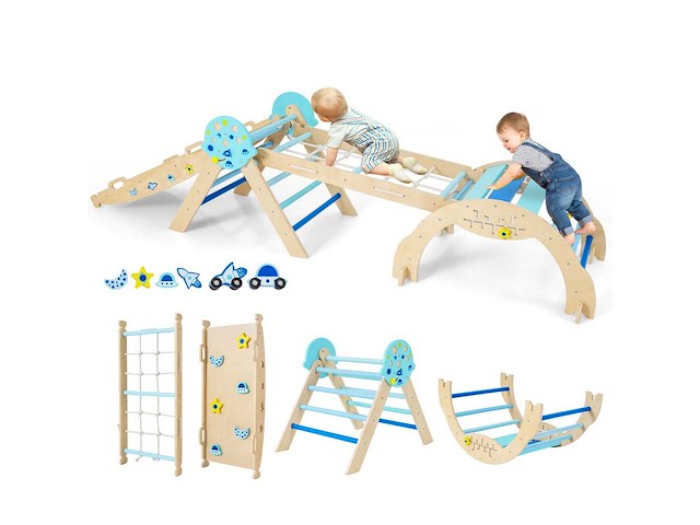 Multifunctionele klimset voor kinderen - afbeelding 1 van  3