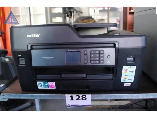 Multifunctionele printer, brother, mfc-j5930dw, ondersteunt a3 en a4, gebruikt lc3217 en lc3219xl inktpatronen, werking niet gekend - afbeelding 1 van  2