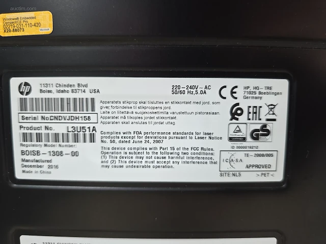 Multifunctionele printer hp color laserjet... - afbeelding 3 van  13