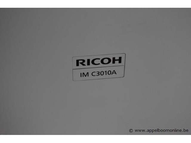 Multifunctionele printer, ricoh, im c3010a, werking niet gekend - afbeelding 2 van  2
