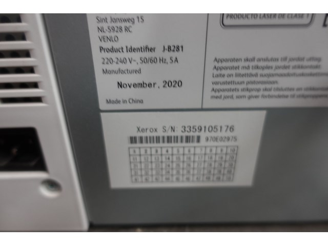 Multifunctionele printer xerox - afbeelding 5 van  5