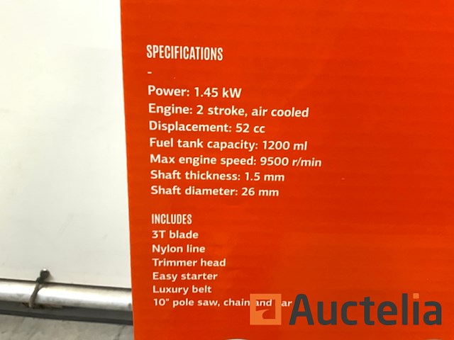 Multifunctionele snoeigereedschapsset daewoo damtx520 - afbeelding 12 van  12