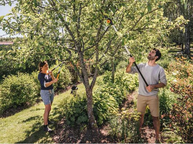 Multifunctionele snoeischaar. telesc. fiskars powergear™x upx86 bereik 6m ø32mm - afbeelding 1 van  7