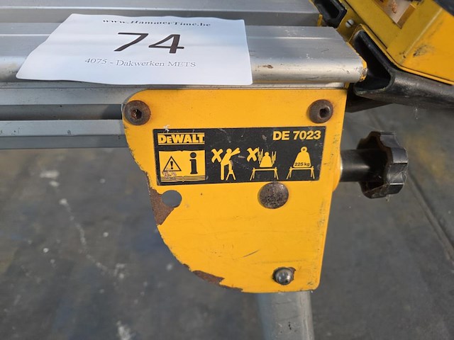 Multifunctionele voet dewalt de7023 - afbeelding 3 van  5