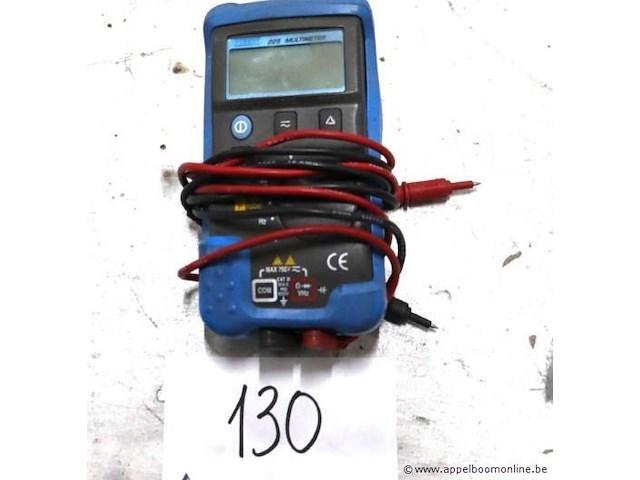 Multimeter finest 225 multimeter, werking niet gekend - afbeelding 1 van  2