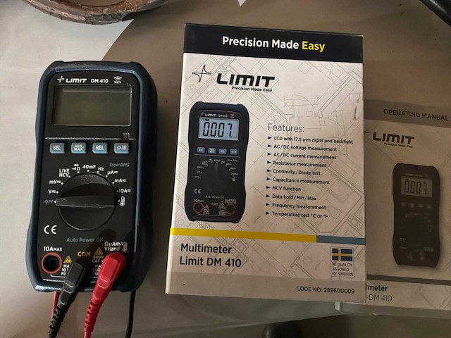 Multimeter limit dm 410 - afbeelding 1 van  2