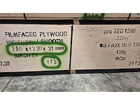 Multiplex korte stroken 350x1220x21 - 175st - afbeelding 3 van  3