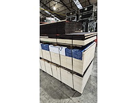 Multiplex korte stroken betonplex 350x1220x21 - 304 st + 15st divers - afbeelding 3 van  6