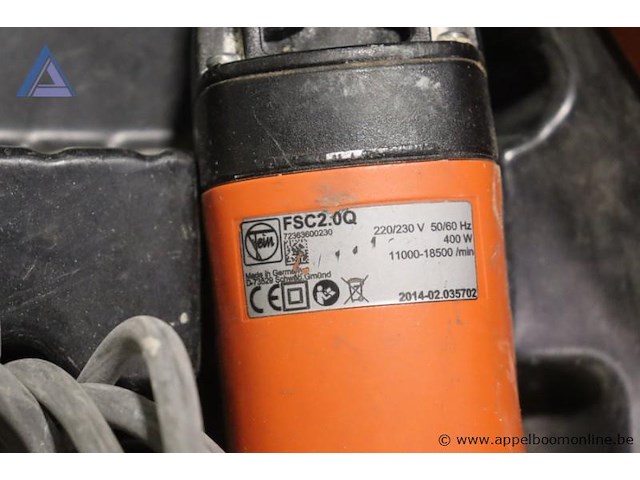 Multitool - fein - fsc2.0q toebehoren - accessoires, koffer - afbeelding 2 van  2