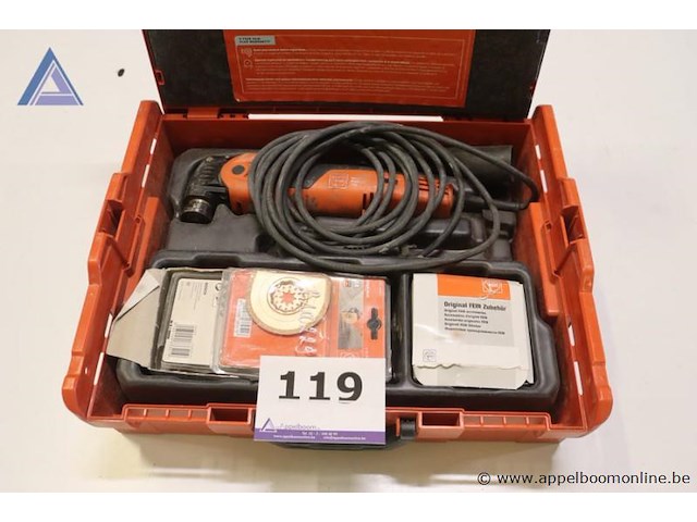 Multitool - fein - multimaster 700 toebehoren - opzetstukken, koffer - afbeelding 1 van  3