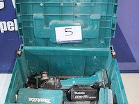 Multitool - makita - dtm51 acculader - makita - 18v slijpschijfjes set - onbekend - diverse maten opbergkoffer - makita - afbeelding 3 van  3