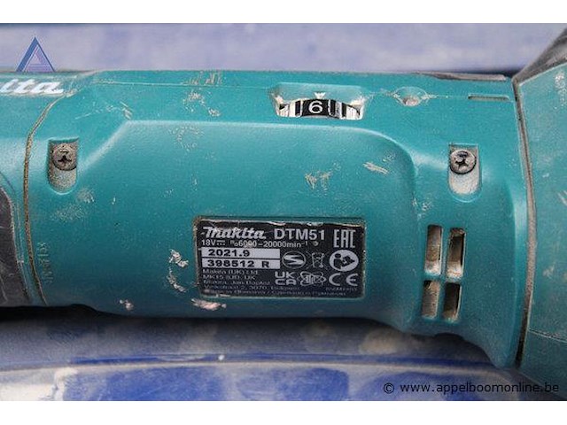 Multitool - makita - dtm51 - afbeelding 2 van  2