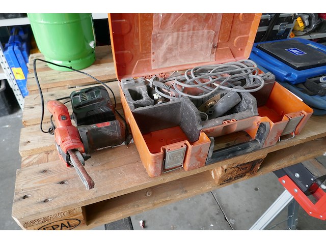Multitool + bandschuurmachine - afbeelding 1 van  7