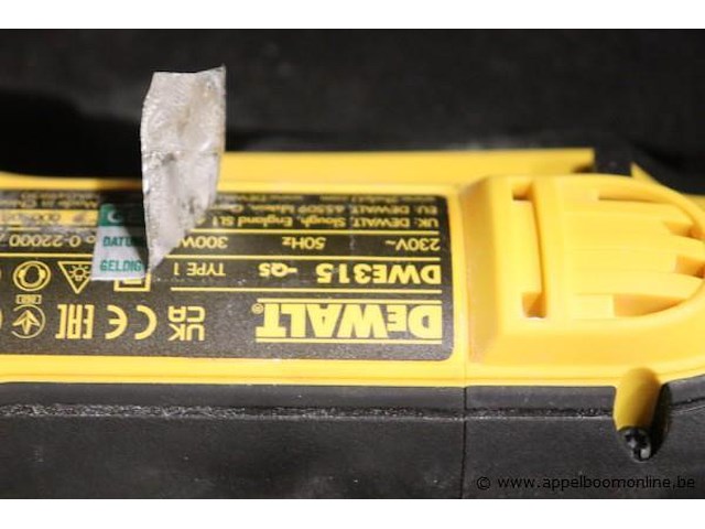 Multitool dewalt dwe315-qs - afbeelding 3 van  3