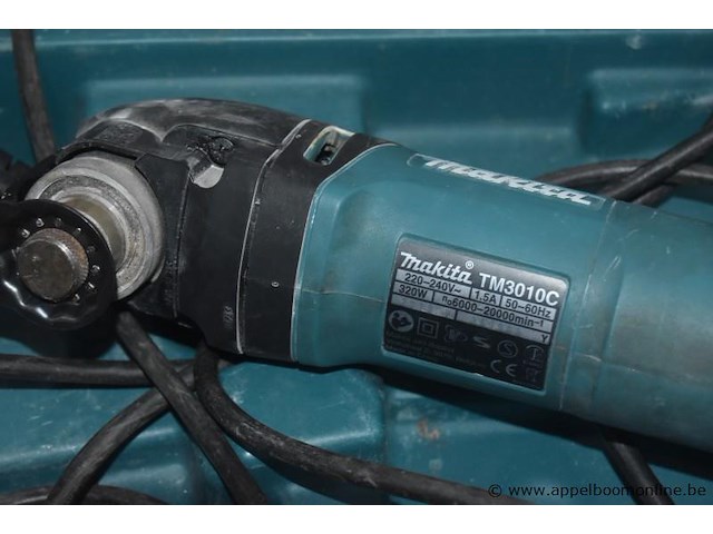 Multitool makita tm3010c, werking niet gekend - afbeelding 2 van  3