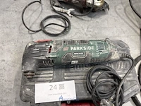 Multitool parkside pnfw 310 d2 in pvc opbergkoffer - afbeelding 3 van  4
