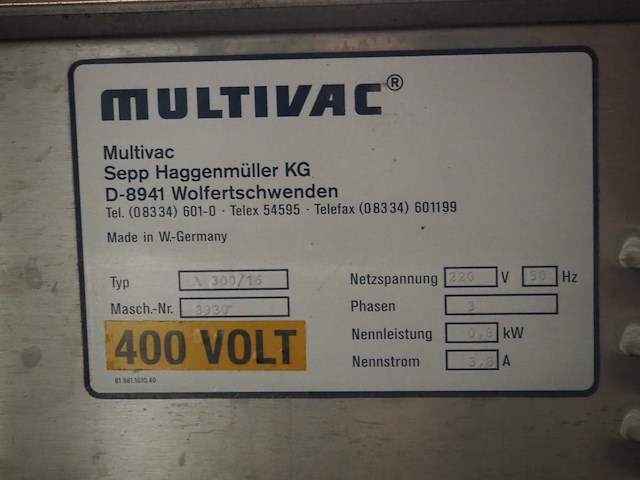 Multivac - afbeelding 9 van  9