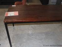 Mumbai eettafel 200x100cm in acasia distressed - afbeelding 2 van  2