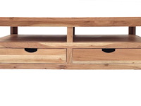 Mumbai salontafel in massief hout