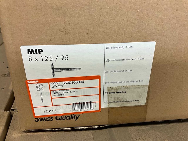 Mungo 8 x 125 / 95 partij isolatiedoornen (96x) - afbeelding 3 van  5