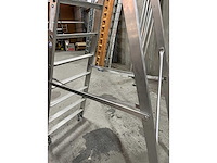 Munk - platformtrap 8 treden met wielen - afbeelding 7 van  7