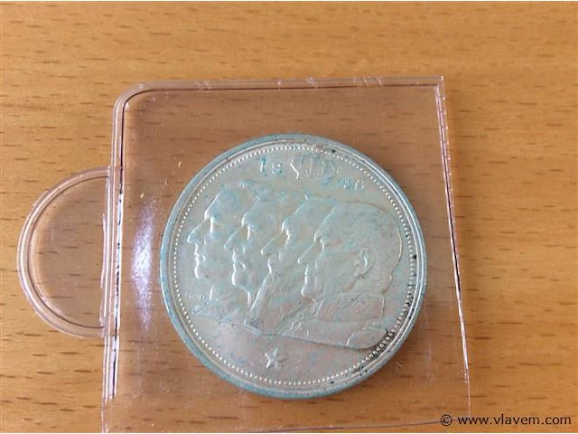 …munt belgië 100fr 1948. - afbeelding 2 van  2
