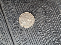 Munt uit het derde rijk 1937.rijksadelaar materiaal 62,5 % zilver en 37,5 % koper - afbeelding 1 van  2