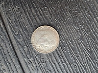 Munt uit het derde rijk 1937.rijksadelaar materiaal 62,5 % zilver en 37,5 % koper - afbeelding 2 van  2