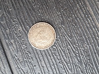 Munt uit het derde rijk 1938.rijksadelaar materiaal 62,5 % zilver en 37,5 % koper - afbeelding 2 van  2