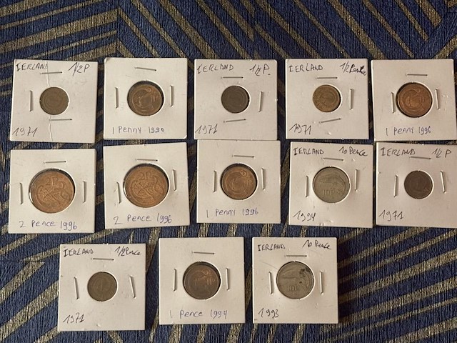 Munten ierland - afbeelding 1 van  3