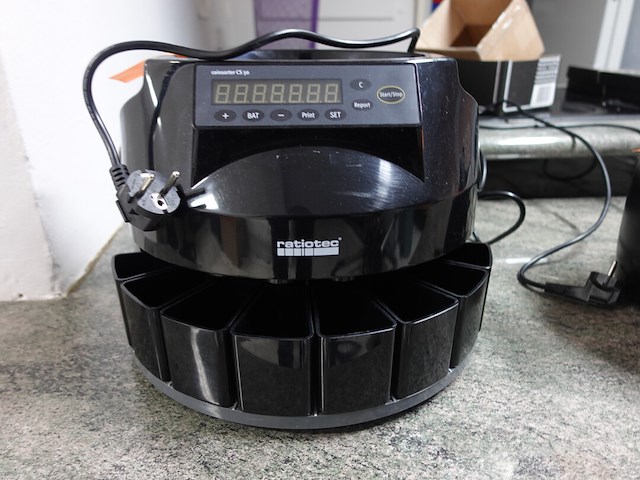 Muntenteller ratiotec - afbeelding 1 van  4