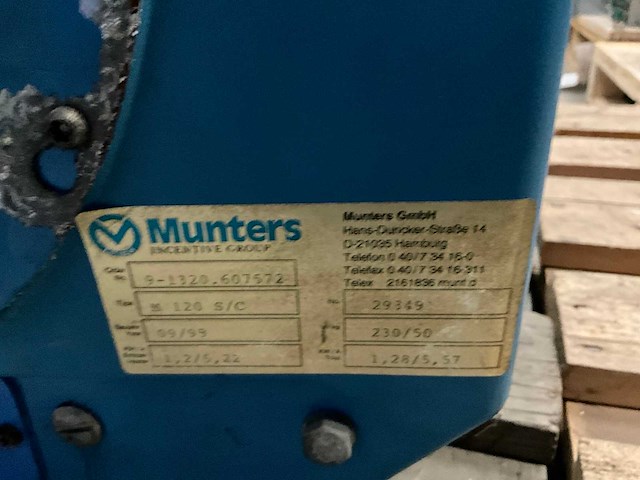 Munters m120s/c luchtbehandeling - afbeelding 4 van  4