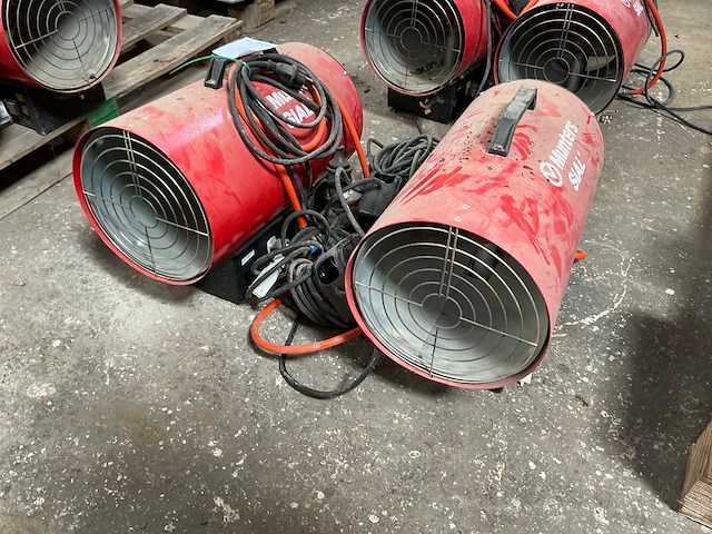 Munters sial kid30ae heater (2x) - afbeelding 1 van  4