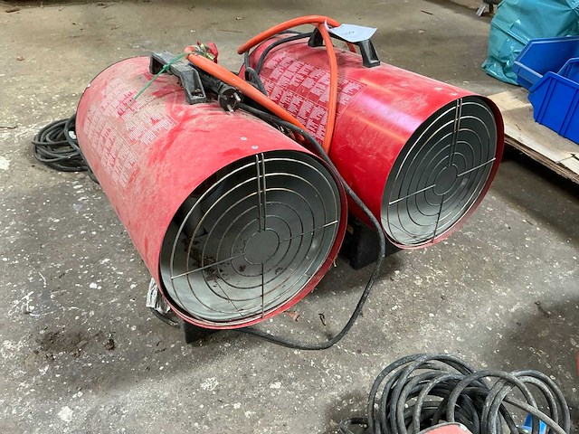 Munters sial kid30ae heater (2x) - afbeelding 1 van  3