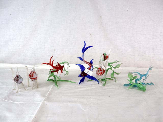 Murano beeldjes vis - afbeelding 1 van  6