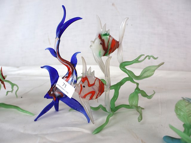 Murano beeldjes vis - afbeelding 5 van  6