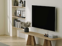 Mushroom tv-meubel | 100% melamine | saffier eiken - afbeelding 1 van  7