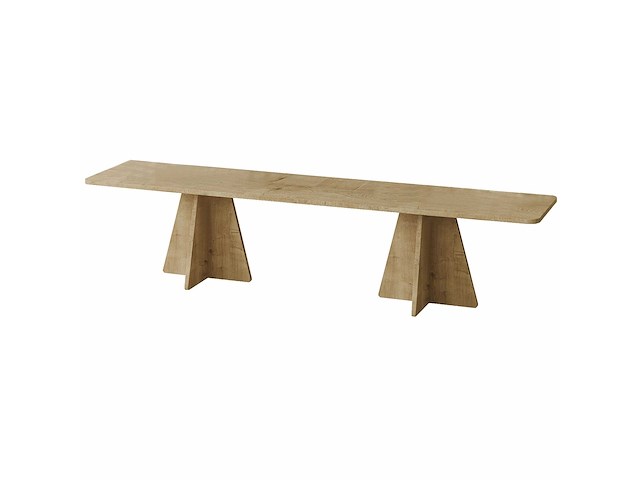 Mushroom tv-meubel | 100% melamine | saffier eiken - afbeelding 6 van  7