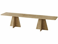 Mushroom tv-meubel | 100% melamine | saffier eiken - afbeelding 6 van  7