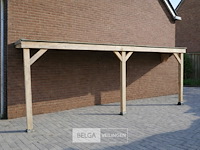Muuraanbouw/overkapping, afm b500xd300xh285 cm - afbeelding 1 van  2