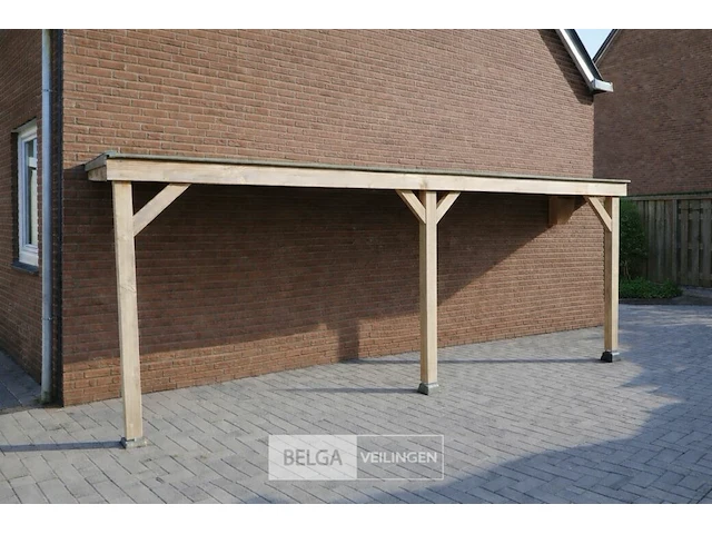 Muuraanbouw/overkapping, afm b500xd300xh285 cm - afbeelding 1 van  2