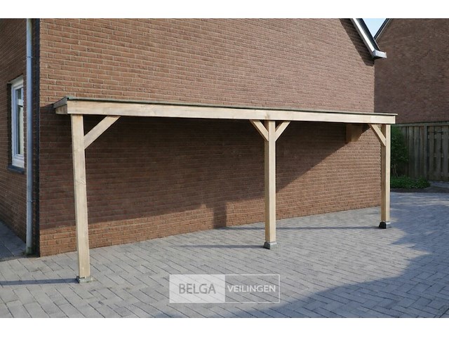 Muuraanbouw/overkapping, afm b600xd300xh285 cm - afbeelding 1 van  2