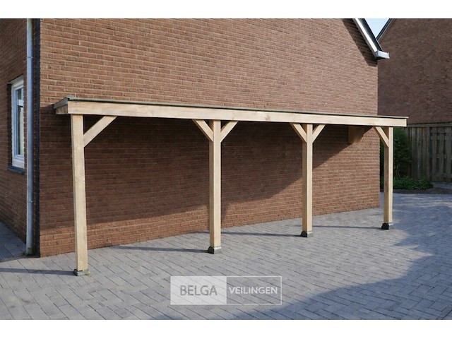 Muuraanbouw/overkapping, afm b900xd300xh285 cm - afbeelding 1 van  2