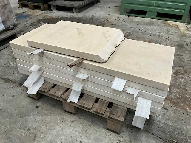 Muurafdekking stenen (6x) - afbeelding 1 van  3