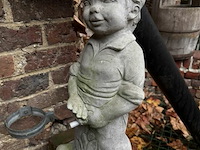 Muurdecoratie buiten, op aangeven van belga veilingen - afbeelding 2 van  7