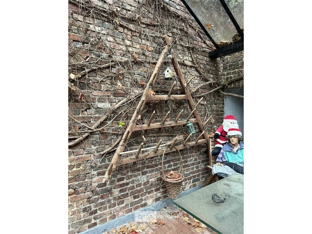 Muurdecoratie buiten, op aangeven van belga veilingen - afbeelding 6 van  7