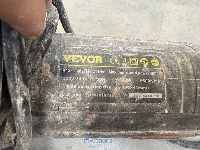 Muurfrees vevor k1331 - afbeelding 3 van  4