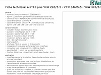 Muurgemonteerde condensgasketel + dhw ecotec - afbeelding 1 van  3